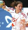 Katrine Fruelund zieht ab - Dänemark in der Hauptrunde der WM 2005